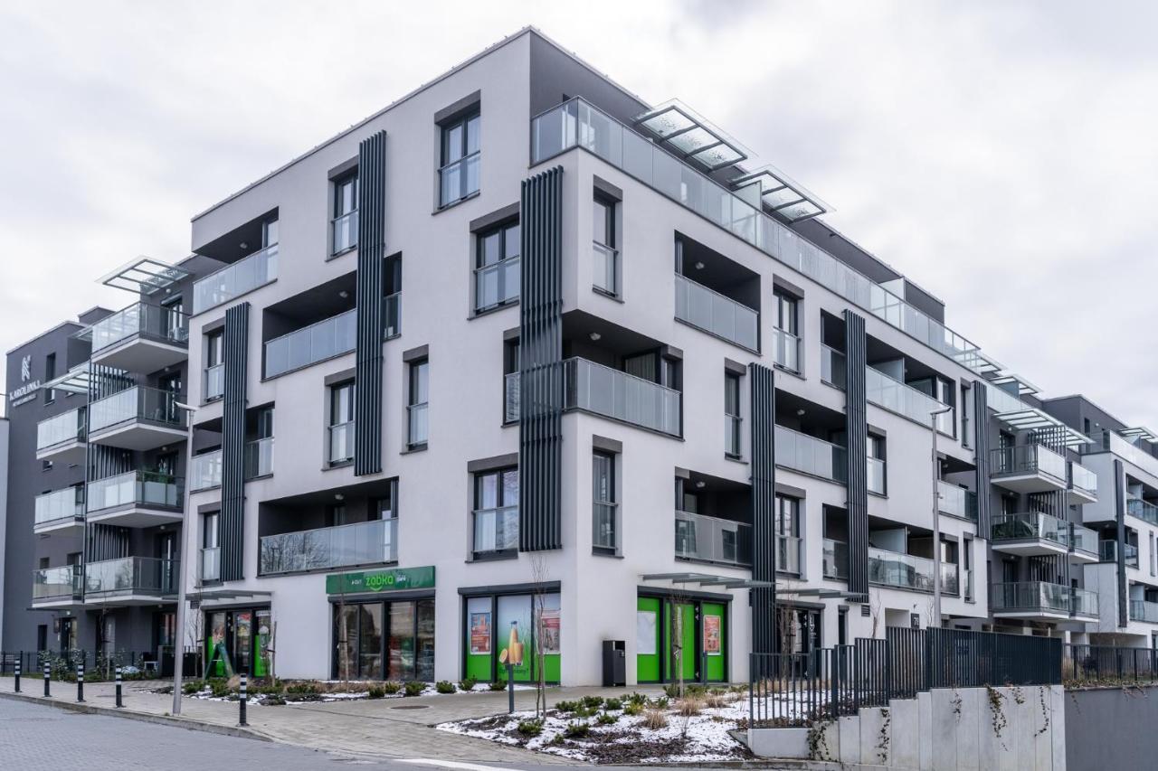Lotte Apartment - Parking Podziemny, Osiedle Strzezone Gliwice Exterior photo